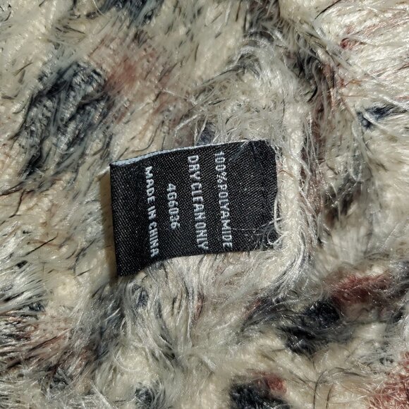 Foreign Exchange Women's Cheetah Print Fuzzy Long - Picture 5 of 7